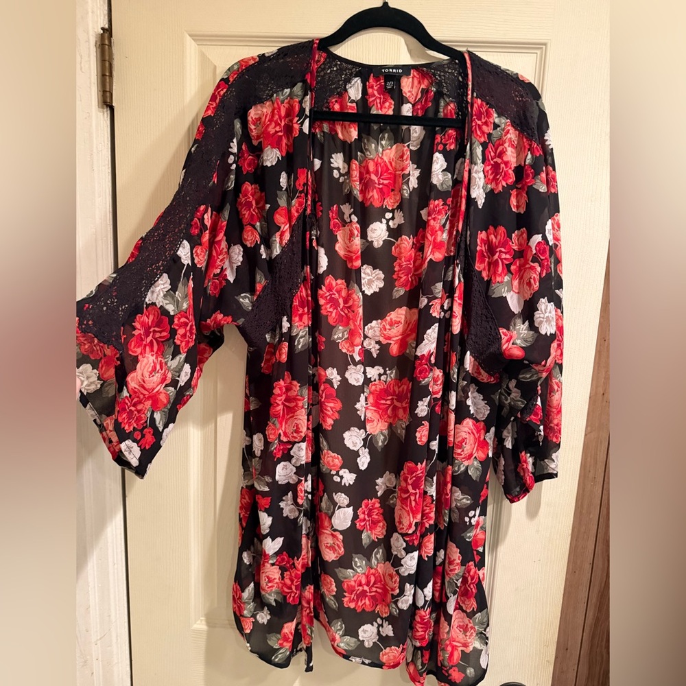 Floral Kimono Cardigan